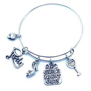 Girls Night Out Bracelet May Be Personalized